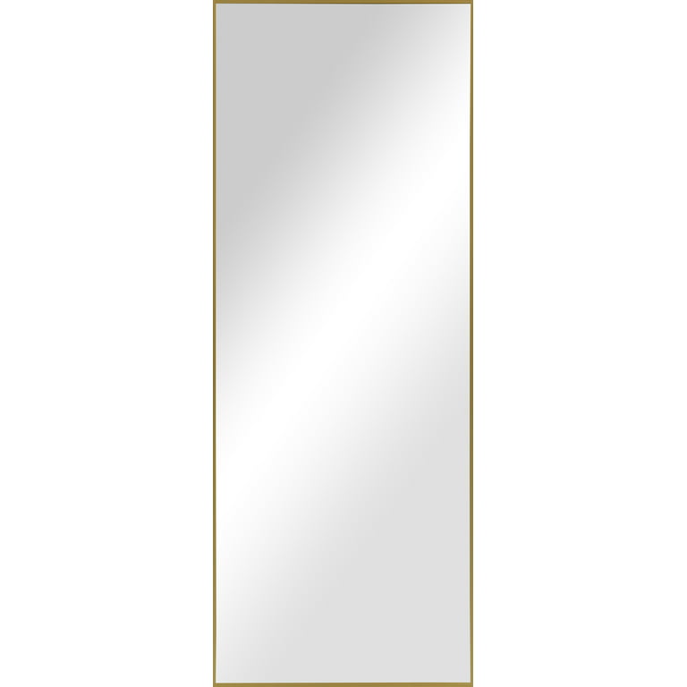 Better Homes & Gardens 27.00" x 70.00" Gold Modern Leaner Mirror