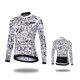 thumbnail image 3 of Maillot de ciclismo de verano fino de manga larga para equipo al aire libre para bicicleta de mujer, conjuntos de ciclismo de montaña, top deportivo, maillot de ciclismo para mujer, 3 of 5