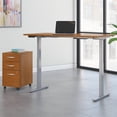 thumbnail image 2 of Ensemble de Bureau Réglable Move 60 Series 60W x 30D en Cerisier Naturel - Bois d'Ingénierie, 2 of 8