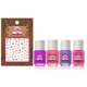 thumbnail image 2 of Set de esmaltes de uñas Piggy Paint Swirls & Twirls, 4 colores, 7 ml, 2 of 9