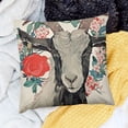thumbnail image 2 of SHANXI  Pattern Throw Pillow Covers Animal Print Pillows Cover for Sofa Couch 24x24in, 2 of 5