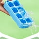 thumbnail image 5 of Molde de silicona Inteprter para cubitos de hielo 8 cavidades flexible con tapa, 5 of 6