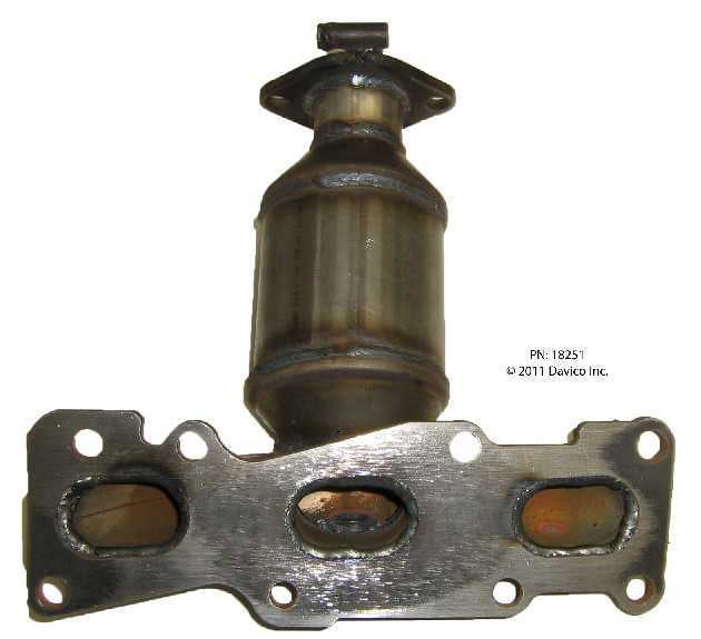 Davico Mfg 18251 Direct-Fit Catalytic Converter - Manifold