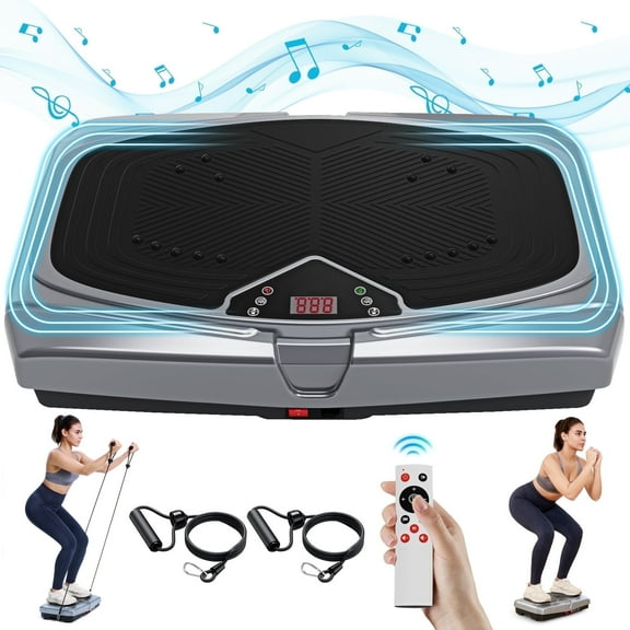 Sperax Vibration Plate Exercise Machine for Home,FullBody Workout Fitness Machine with Remote Control