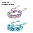 thumbnail image 2 of Pulsera trenzada del orgullo de varios colores, accesorio del desfile del orgullo del arcoíris, joyería del orgullo para hombres y mujeres, 2 uds., 2 of 5