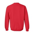 thumbnail image 4 of Gildan Heavy Blend Crewneck Sweatshirt for Unisex | Long Sleeve Casual Fleece Sweatshirts 8oz, Size 4XL, Red Pullover, 4 of 5