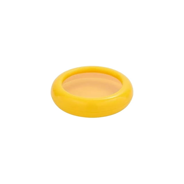 Inteprter Frigorífico transparente para verduras, caja de almacenamiento sellada para mantenimiento fresco, estuche desmontable lavable, utensilio de Cocina y Comedor Amarillo Inteprter HA080817-02B