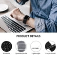 thumbnail image 2 of LIDAY Stretchy Solo Loop Bands Compatible with Apple Watch Ultra Band 49mm 45mm 44mm 42mm 41mm 40mm 38mm Men Women, Adjustable Sport Elastic Replacement Strap for iWatch Series 9 8 7 6 5 4 3 2 1 SE, 2 of 5