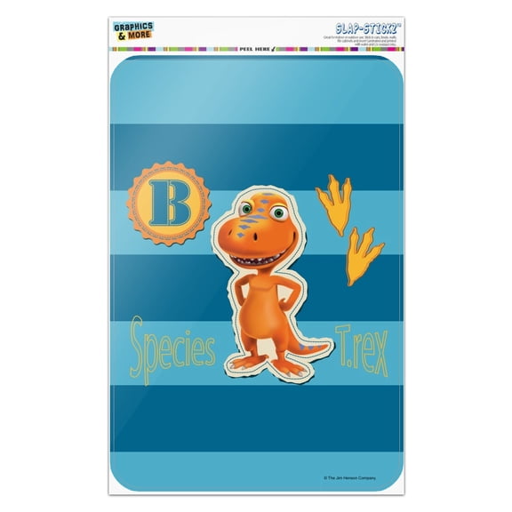 Dinosaur Train Buddy T-Rex Species Blue Stripes Home Business Office Sign