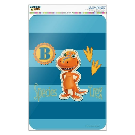 Dinosaur Train Buddy T-Rex Species Blue Stripes Home Business Office Sign