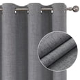 thumbnail image 2 of Cortinas separadoras de ambientes Blackout Joydeco, color gris claro, 70 x 240 cm, 2 of 6