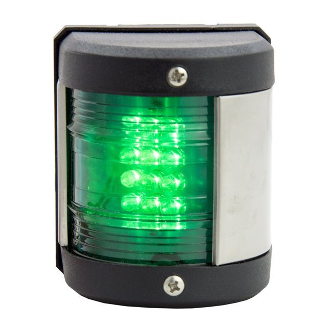 Marine Boat Green Starboard /Red Port Side LED Navigation Light 12V 0.5W ,High Bright