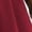 Wine Red, variant on Womens Solid Color Overlap V Neck Batwing Sleeve Waist Pleated Long Elegant Dress Maxi S