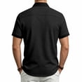 thumbnail image 5 of Guluxicc Men's Golf Shirts with Pockets Button Down Collared Short Sleeve Tops for Everyday Wear Business Casual Outfits, 5 of 9