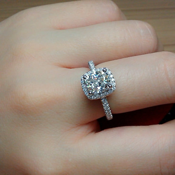 Up to 65% off amlbb Rings for Women Rings for Women Bridal Wedding Fashion Jewelry Engagement Color Rings Woman Women Ring Best Gifts