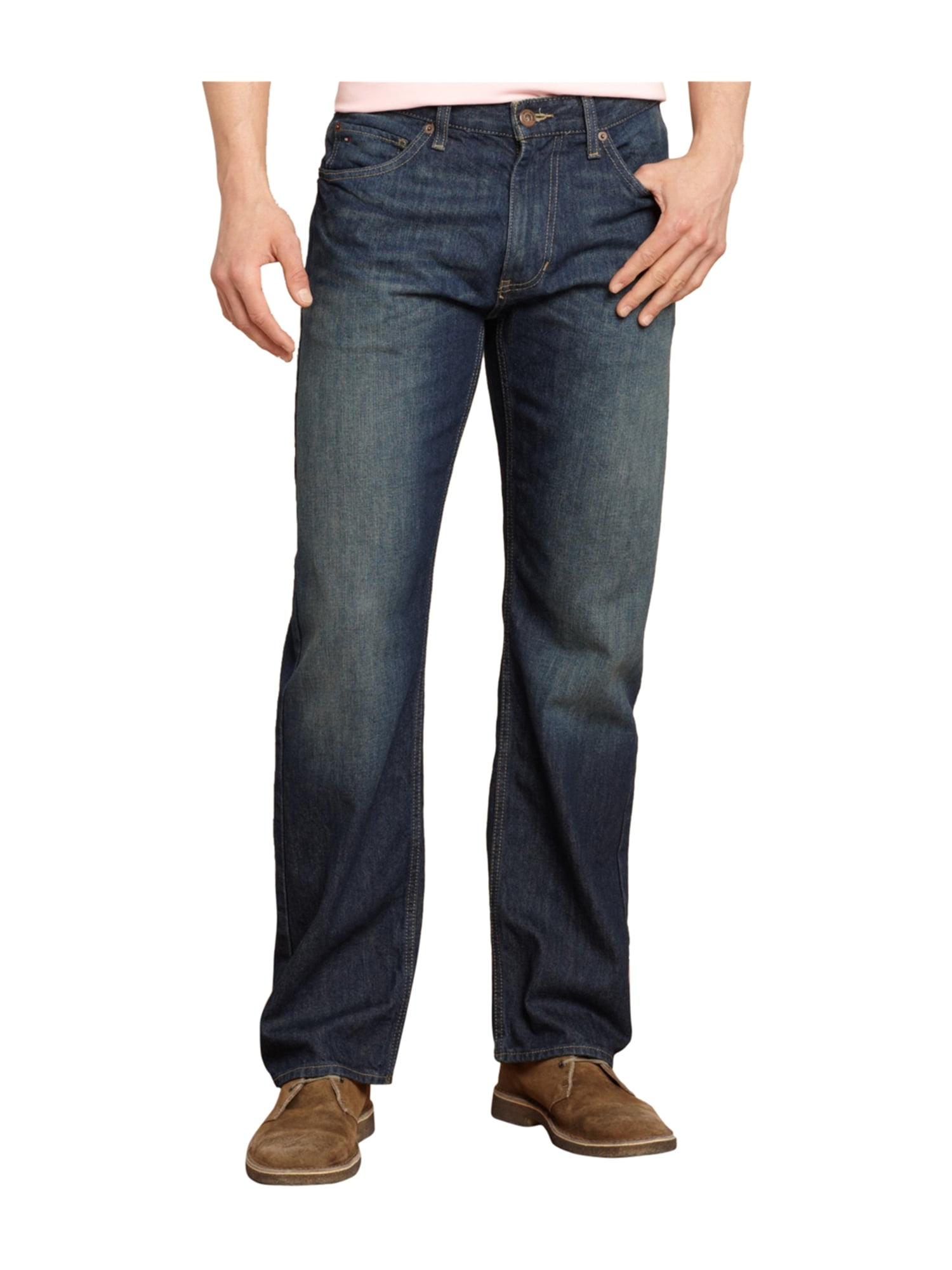 Tommy Hilfiger Mens Campus Freedom Loose Fit Jeans 955 58 Big/32 - Big ...