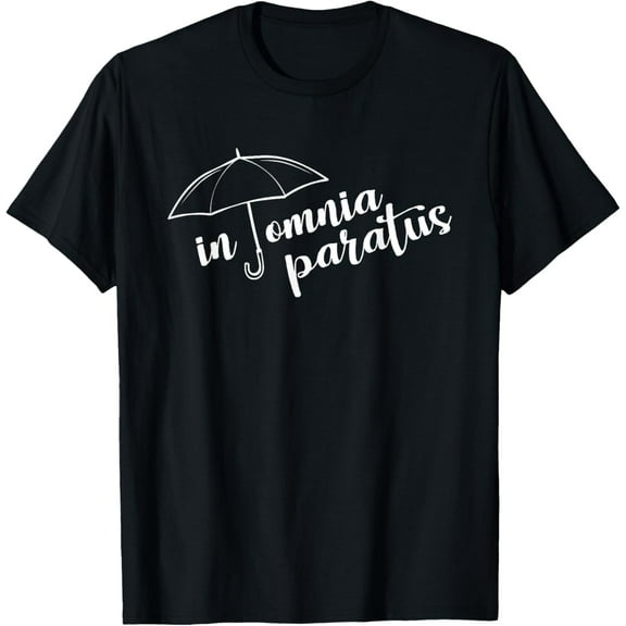 In Omnia Paratus Umbrella T-Shirt
