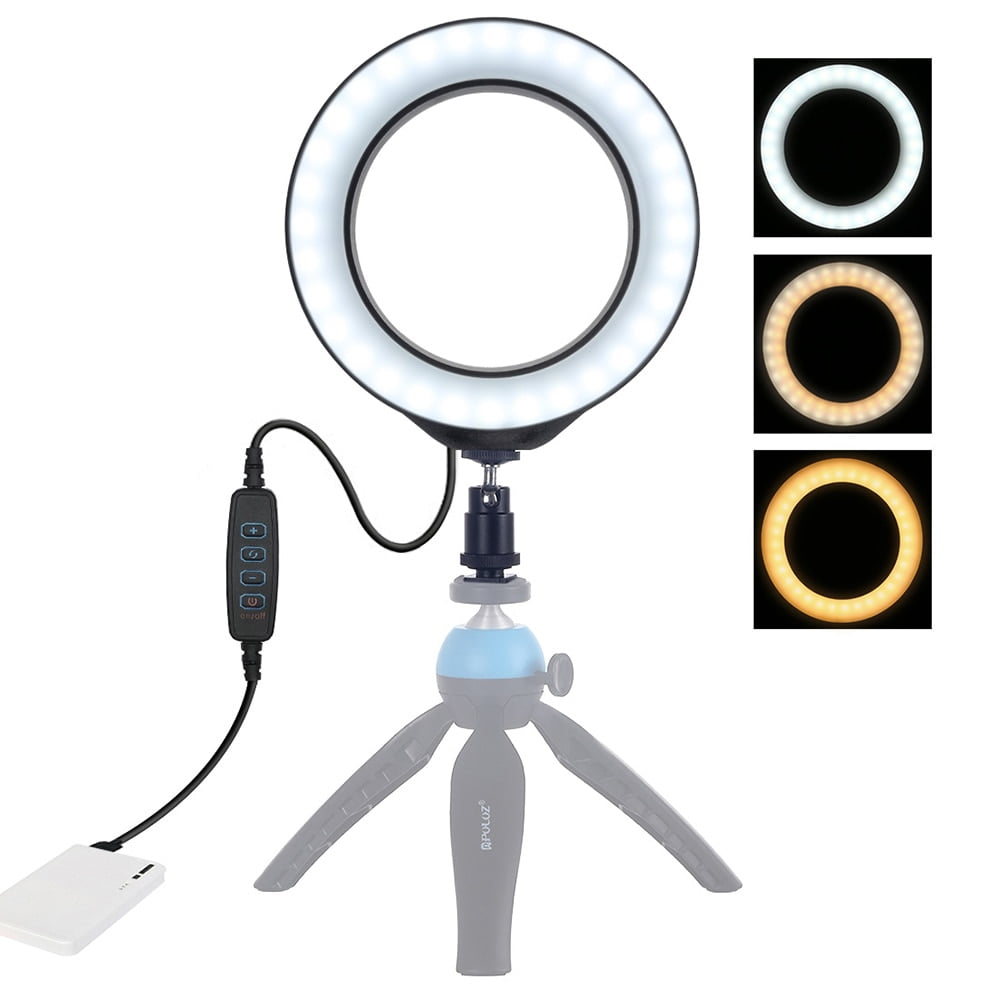 RisingPro 6.2 inch USB Dimmable LED Ring Light Vlogging Photography Video Lights
