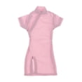 thumbnail image 3 of Vestido cheongsam para niña, escala 1/6, informal, tradicional, elegante, para figuras de acción Violeta, 3 of 8