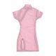 thumbnail image 3 of Vestido cheongsam para mujer, escala 1:6, ropa de cosplay, elegante, informal, tradicional, mini Violeta, 3 of 8