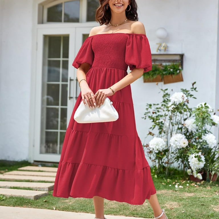 Misha and Puff Ruffle Tunic Dress