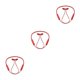 thumbnail image 3 of Seitruly Auricular para colgar en el cuello Compatible con Bluetooth V5.0 Auriculares inalámbricos Juego Manos libres Trabajo Correr Type1 NO1, 3 of 6