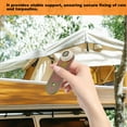 thumbnail image 3 of OUNONA Curtain Side Trailer Wheels Bearing Guide Wheel Iron Multi 1Pcs, 3 of 6