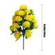 thumbnail image 3 of Ramo de Claveles Artificiales para El Día de La Madre | Arreglo Floral Grande de Seda de 24 Cabezas | Rosa Intenso, Rosa, Amarillo, Naranja, Blanco | Decoración para El Hogar, Sala de Estar y Comedor, 3 of 6
