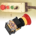 thumbnail image 1 of Bouton-poussoir, Commutateur de Bouton de Champignon d'Urgence 3pcs Atteindre Plus, 1 of 10