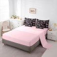 thumbnail image 5 of Erosebridal Kawaii Pink Bowknot Twin Bedding Sets 7-Piece for Kids Teens,Girls Cute Love Heart Bedding Comforter Set,Pink Reversible,Luxury Bedroom Decor, 5 of 6