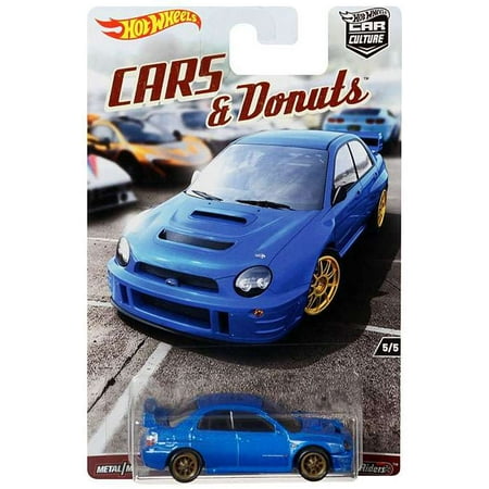 Hot Wheels Cars & Donuts Subaru Impreza WRX Diecast
