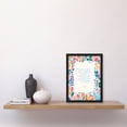 thumbnail image 4 of Conquer The Angry Buddhist Mindfulness Quote Floral Buddha Meditation Enlightenment Vihara Artwork Framed Wall Art Print A4, 4 of 5