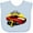 AE-Light Blue, variant on Inktastic Race Car 2nd Birthday Boys Baby Bib