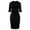 Z44-Black, variant on Dresses for Women Retro Bodycon Knee-Length Formal Office Dresses Work Pencil Dress Wedding Guest Dresses for Women Red