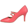 thumbnail image 3 of Journee Womens Sidney Pointed Toe Mid Heel Pumps, 3 of 10