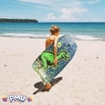 thumbnail image 6 of PMU 33 Inch Graphics Printed Bodyboard - Lightweight Wrist Leash Slick Bottom Boogie Board for Beach, Sea & Pool - Surfing Board for Kids, Teens & Adults, Waves conditions -Dino Graphics Pkg/1, 6 of 8