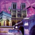 thumbnail image 2 of BRAUN Studio 26x26 Black Ornate Wood Framed with Double Matting Museum Art Print Titled - Paris Moulin Rouge, 2 of 4