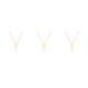 thumbnail image 4 of Collar de la amistad ajustable Minnieouse dorado, 4 of 6