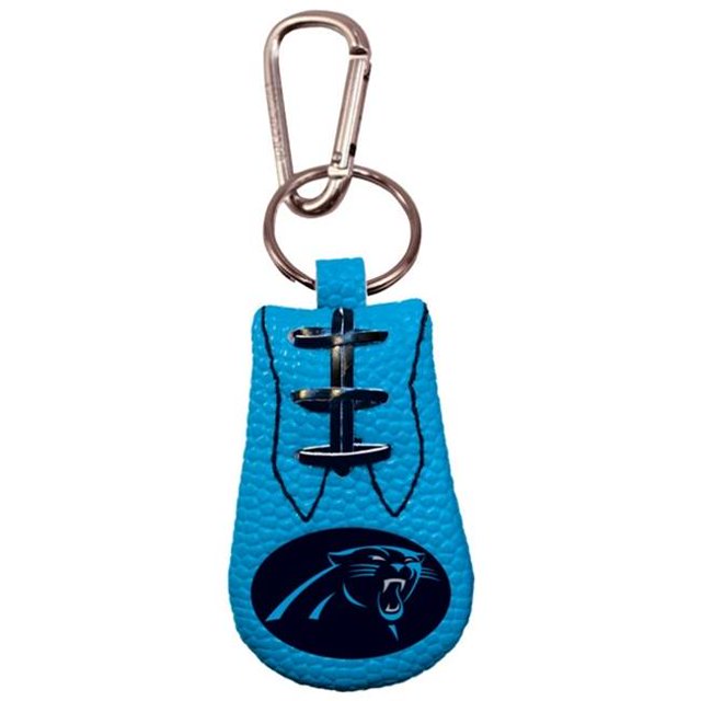 Carolina Panthers Keychain Team Color Football