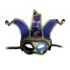 thumbnail image 3 of Máscara de Mardi Gras de Halloween, cubierta facial, máscara de Cosplay de Halloween, vestido elegante creativo, máscara facial para adultos, máscara Azul Yinane Cubierta facial de Mardi Gras, 3 of 8