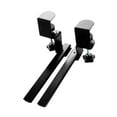 thumbnail image 2 of Bunblic Keyboard Clamp Rail Set DIY Keyboard Drawer Tray Mount Sliding Clamp under Desk Slide Out Rail for Computer Desk Office Home Rotation Jaw 4.8cm, 2 of 8