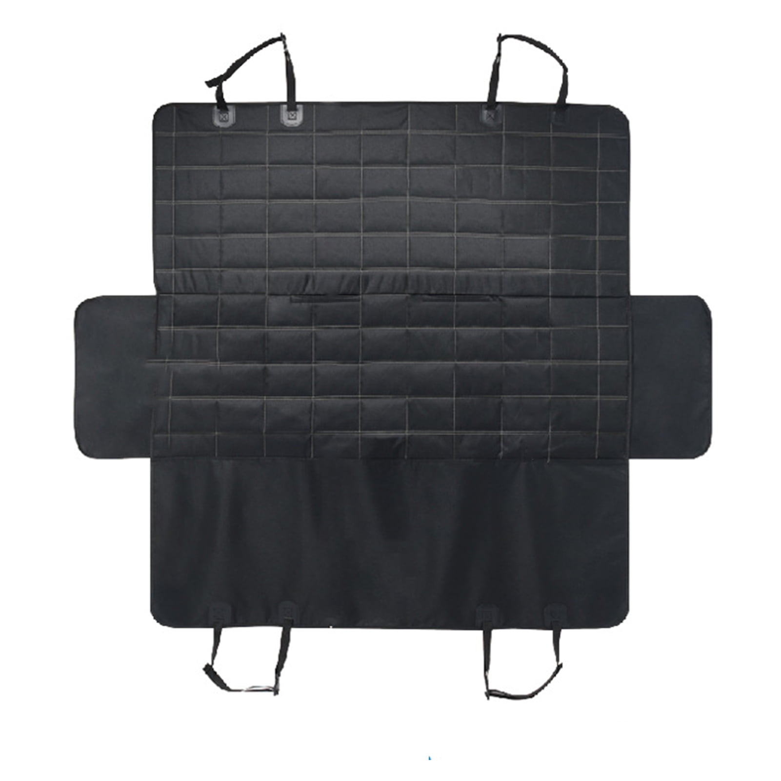Dog Car Seat Cover for Back Seat Waterproof Pet Car Mat Removable Dog Mat Multifunctional Design High Edge Tough Fabric Safety Socket Anti Slip Design Wide Applicabilit Walmart