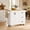 Modern, variant on 43" Modern Kitchen Island on Wheels with Drop Leaf & Storage, Faux Marble Tabletop, 3 Drawers with Spice Rack & Towel Rack, Rolling Kitchen Cart for Small Space, Black