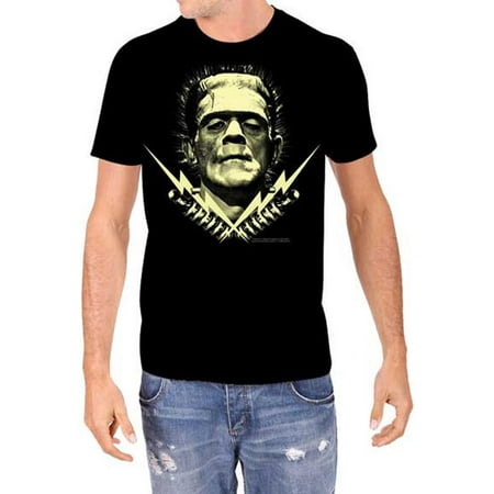 Frankenstein Universal Monsters Bolts Glow In The Dark T-Shirt (S)