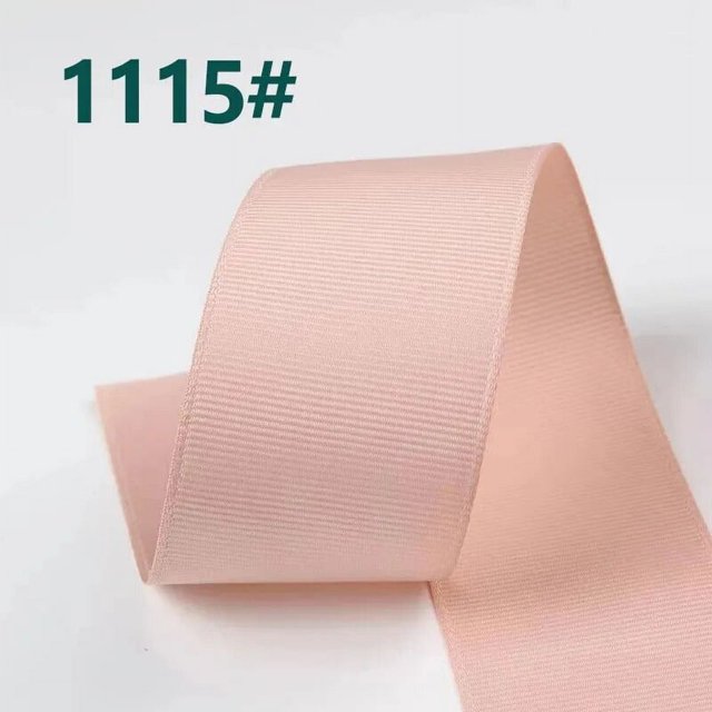 Cintas de grogrén de 5 yardas para decoración de boda, sombreros DIY, costura artesanal, papel de regalo, 6mm/9mm/25mm/38mm