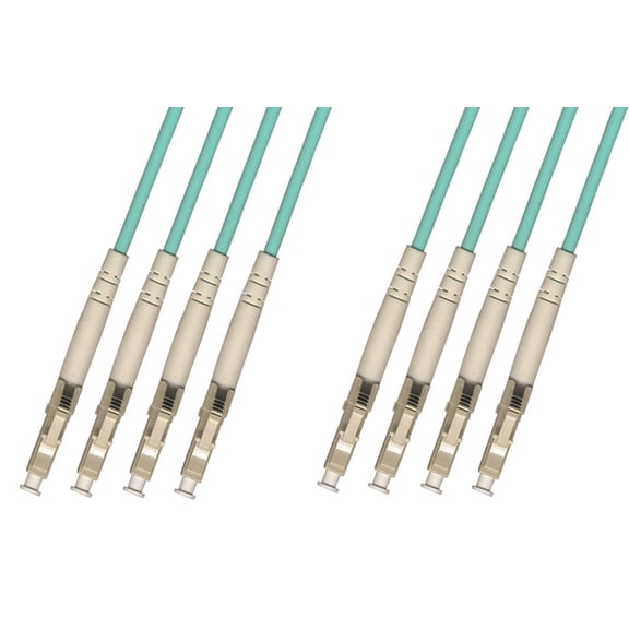 RiteAV - Direct Burial/Outdoor LC-LC 4-Strand Fiber Optic Cable - 10Gb Multimode (50/125) - 250M