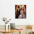 thumbnail image 3 of ONETECH  Magician's Birthday, Michael Cheval Surrealistic Oil Paintings Poster Canvas Painting Posters And Prints Wall Art Pictures for Living Room Bedroom Decor Frame-style, 3 of 5