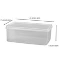 thumbnail image 2 of Airtight Bread Storage Container, Bread Box with Lid for Kitchen Countertop,Pantry Refrigerator,Large Capacity Freshness Keeper for Loaf,Toast,Sandwich,Space-Saving Durable Bread Dispenser, 2 of 3