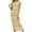 A220 Yellow, variant on Xdegoge Sleeveless Dresses for Women, Maxi Length Knitted Sundress with Striped Pattern, Loose Fit, Casual Beach Wear Spring Summer Dress