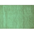 thumbnail image 1 of Ahgly Company Machine Washable Indoor Rectangle Abstract Turquoise Blue Modern Area Rugs, 8' x 10', 1 of 4